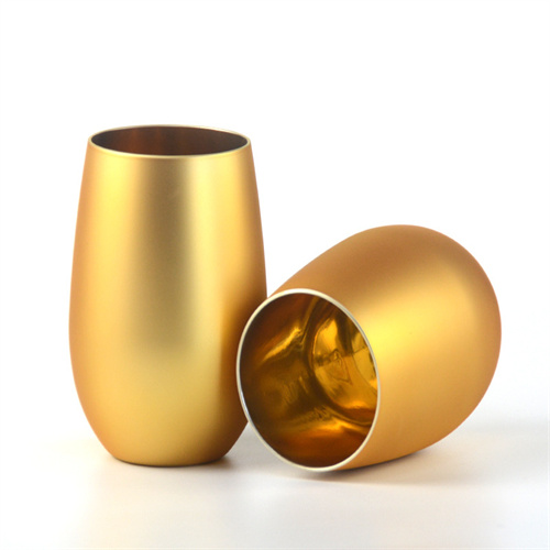 鍍金塑料紅酒杯